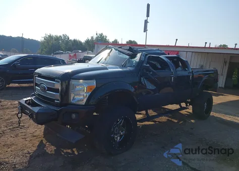 2015 Ford F-250 Lariat из США, поврежденный, VIN 1FT7W2BT3FEA51052